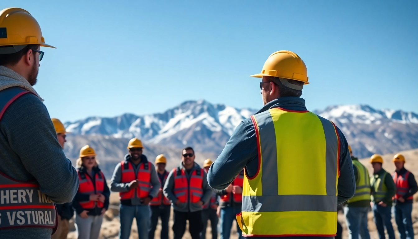 Engaging group safety training session in Wasatch County, showcasing teamwork and outdoor learning.