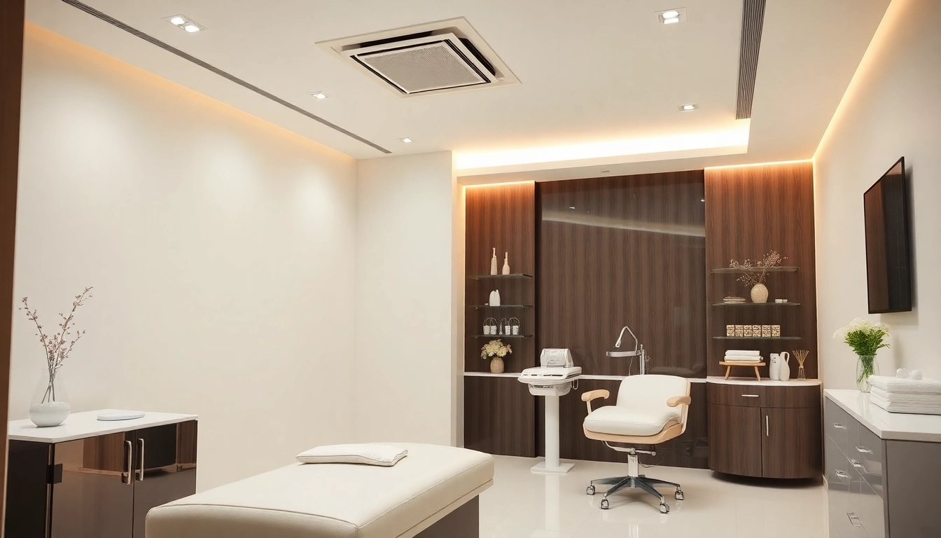 Experience the advanced Fett-weg Spritze treatment in a tranquil and modern clinic setting.