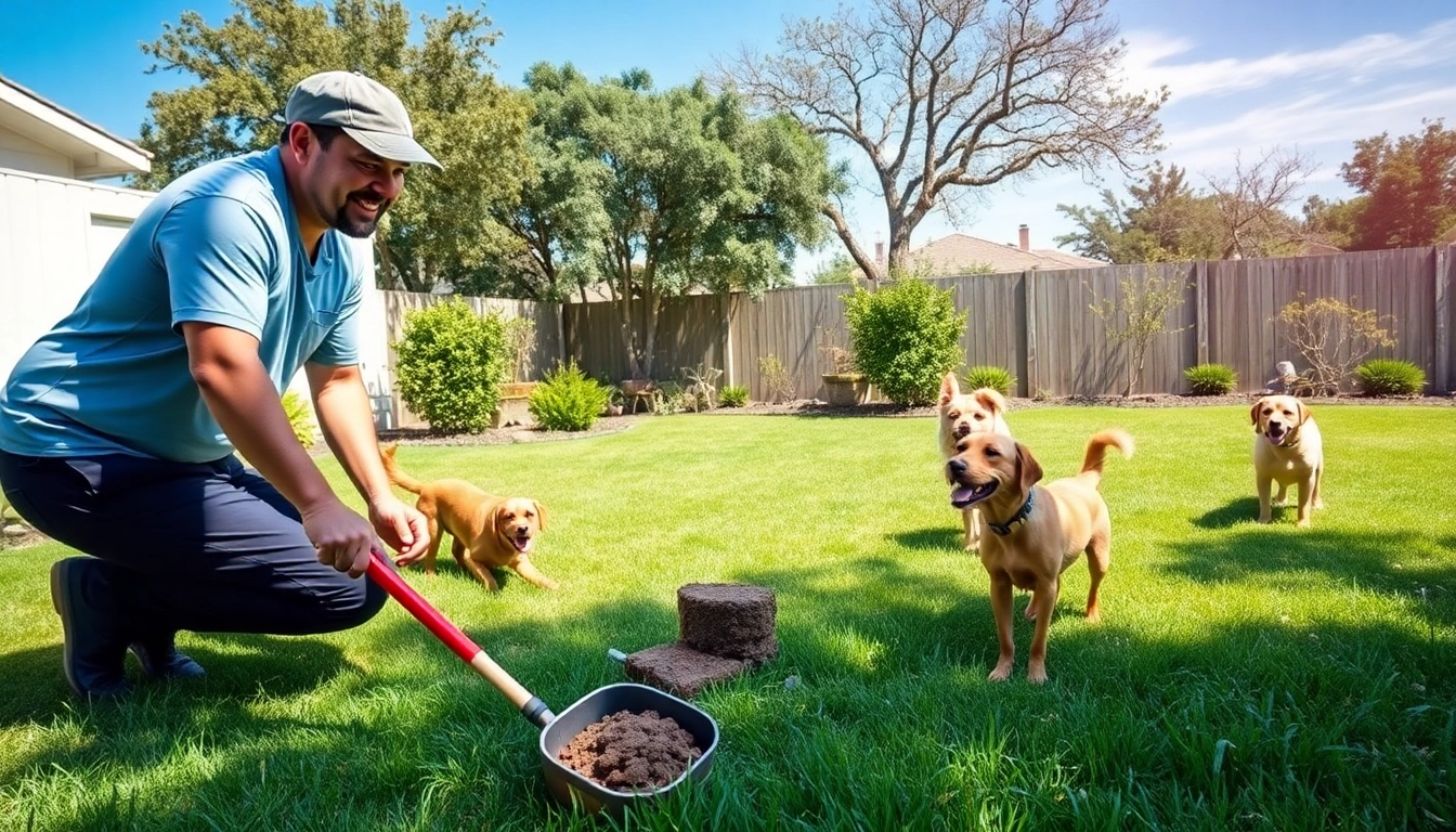 Offering affordable pooper scooper service San Antonio for a clean and safe backyard environment.
