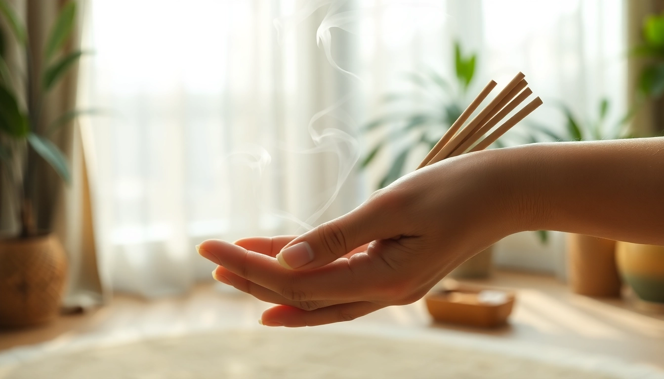 Incenses for cleansing relax the atmosphere with soothing aromas et une ambiance sereine.