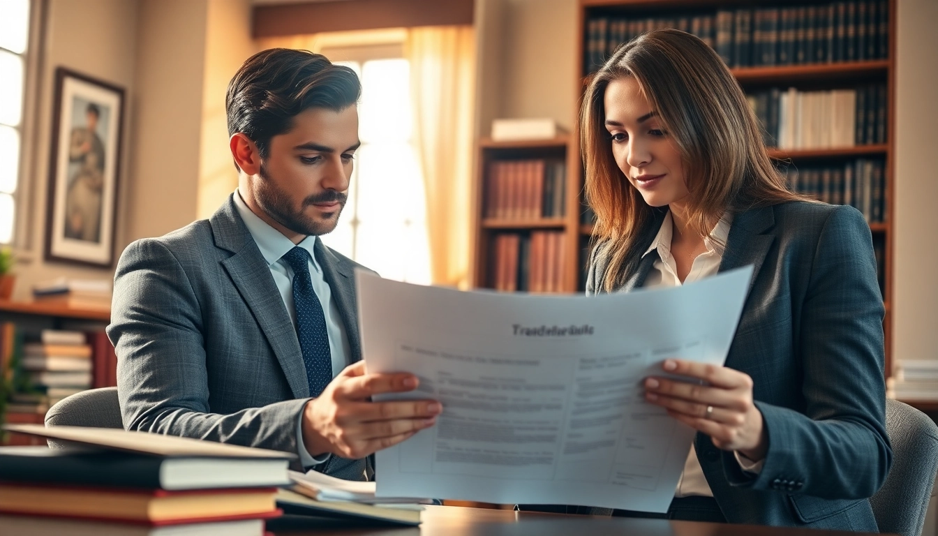Explore trademark registration in India and US with professionals discussing legal documents in an office.