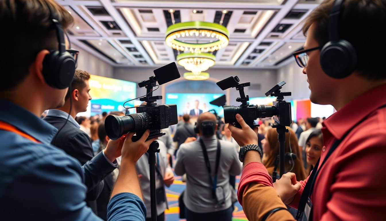 Capturing moments in Miami corporate event videography photography at a vibrant corporate conference.