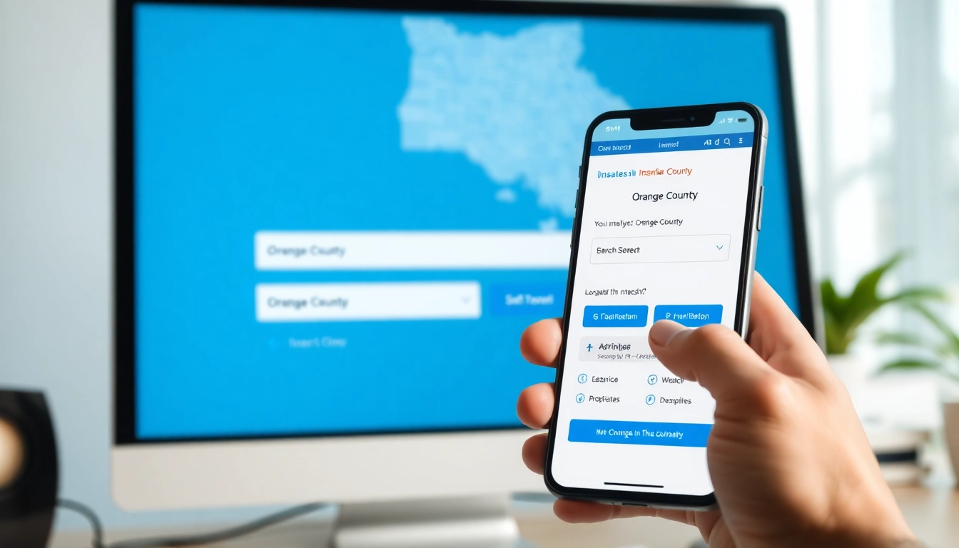 Perform an orange county inmate search using an intuitive online interface for inmate information.