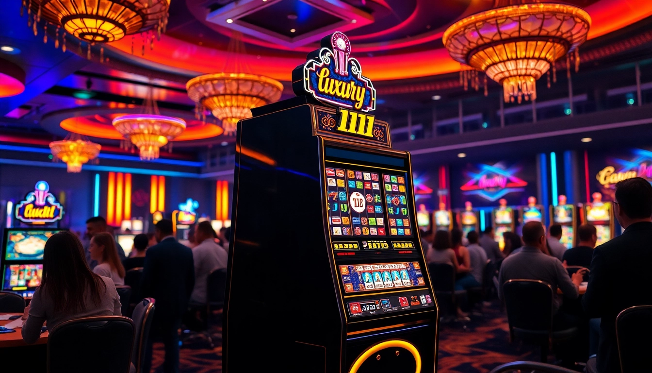 Menangkan hadiah besar dengan luxury111 slot yang mengesankan di kasino modern.