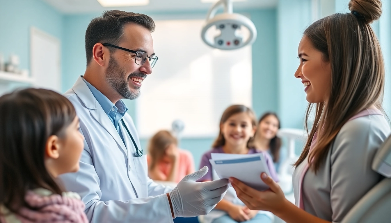 Orthodontist Edmonton providing care in a modern clinic with patients of all ages.