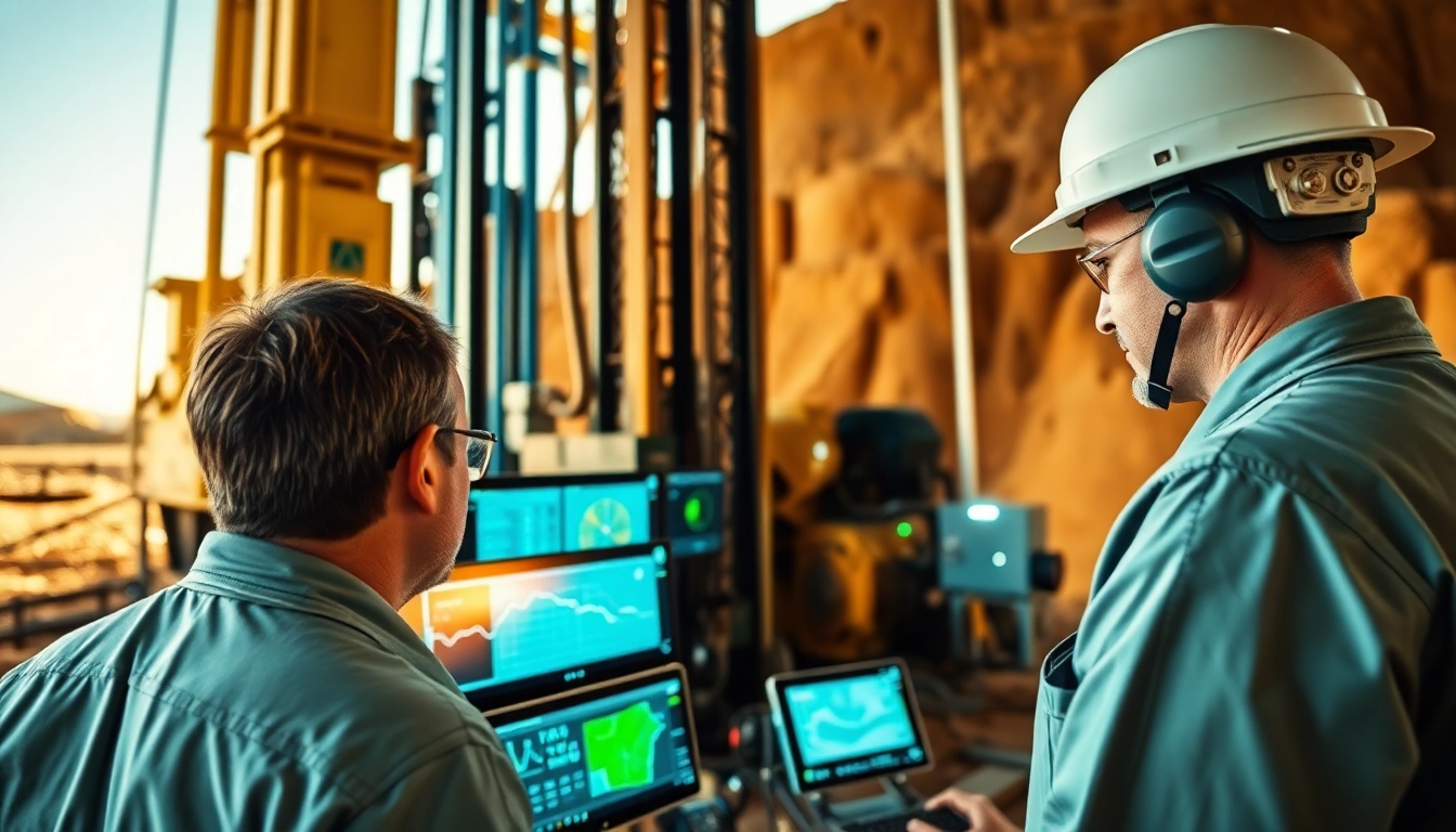 View of a professional geosteering operation at www.geosteeringvision.com, highlighting advanced technology in drilling.