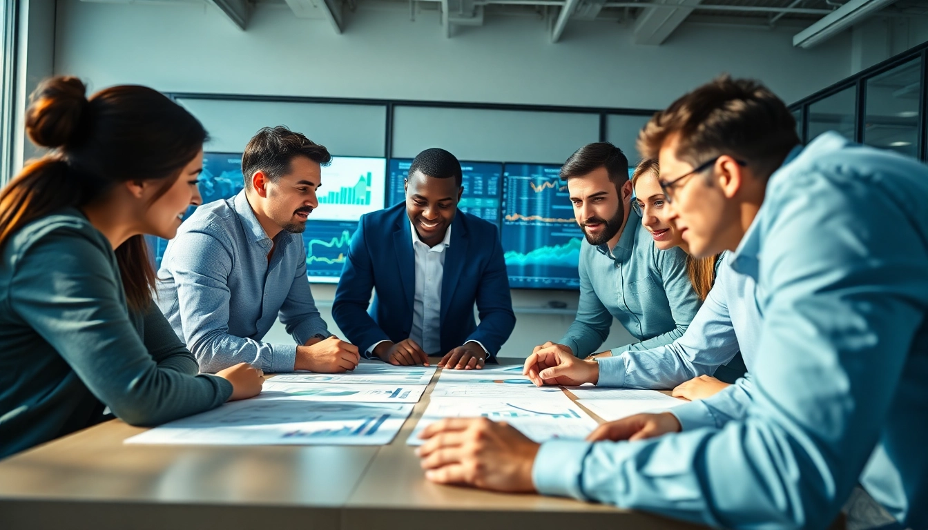 Engaging AI prompts for competitive intelligence displayed in a vibrant office setting.