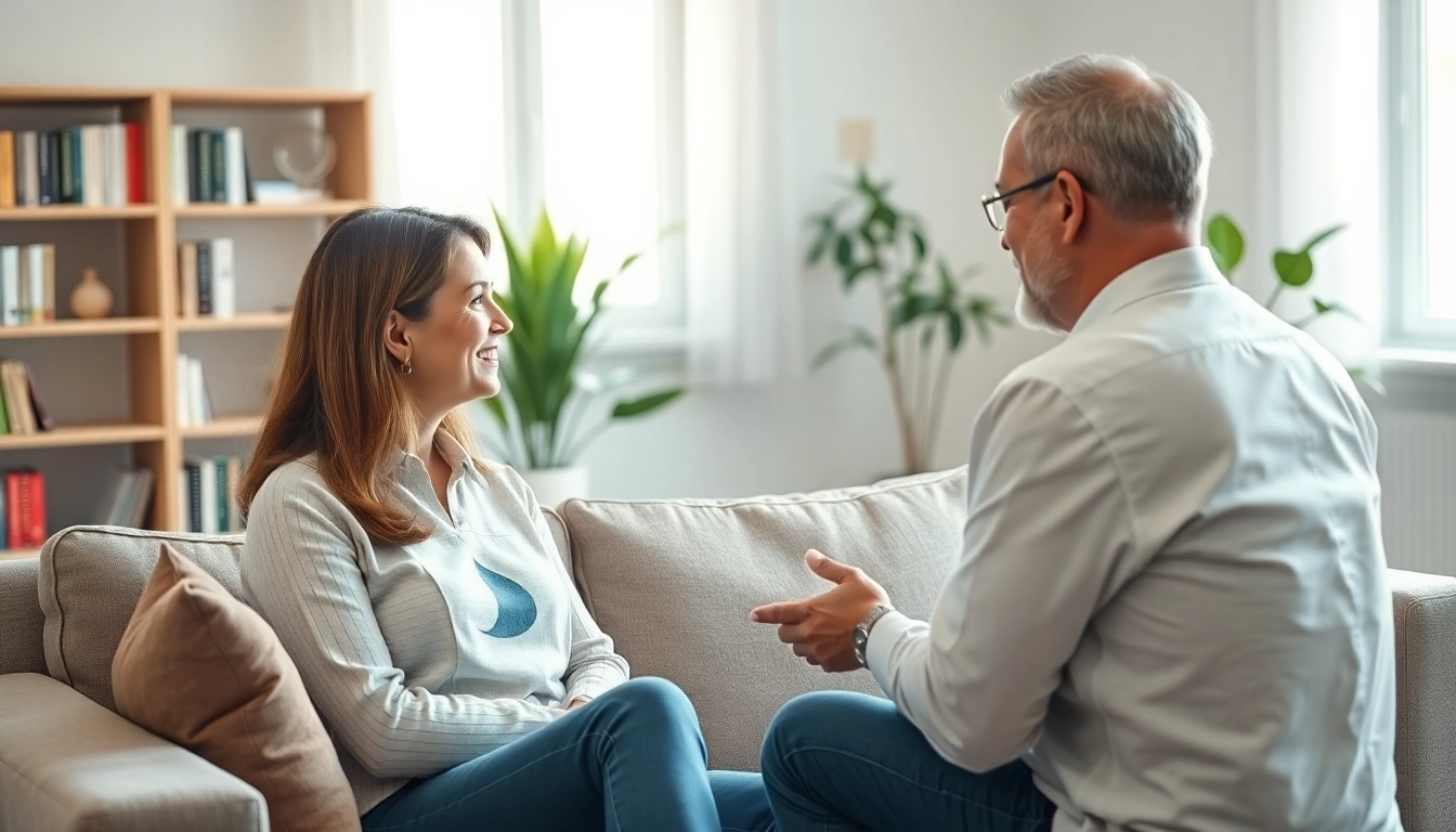 Psychologists in Dubai providing compassionate therapy in a welcoming office.