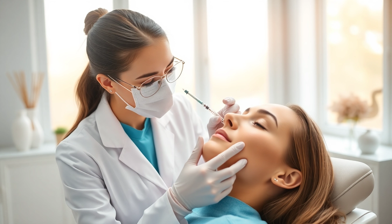 Experience the benefits of masseter botox with a professional treatment session.