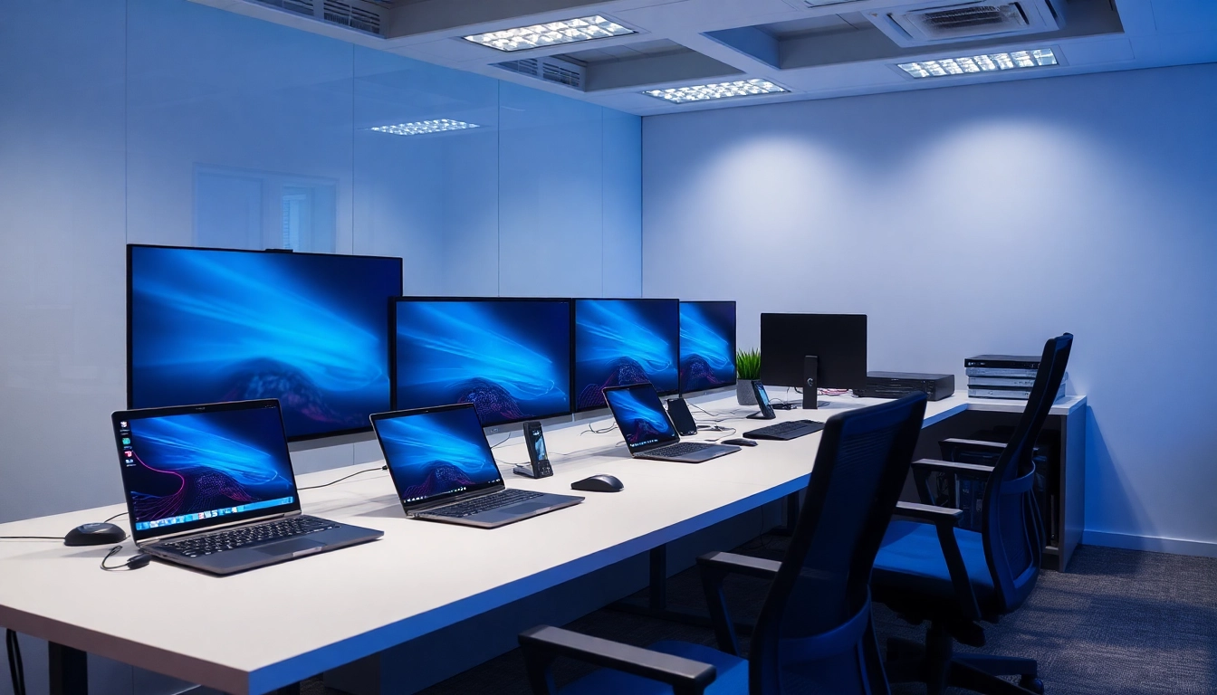Descubre productos destacados de Dell Colombia en una oficina moderna y funcional.