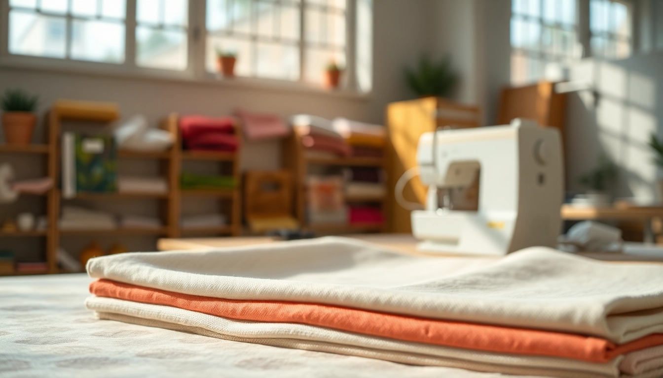 Wafelkatoen stoffen in diverse kleuren, perfect voor handwerk en creaties.
