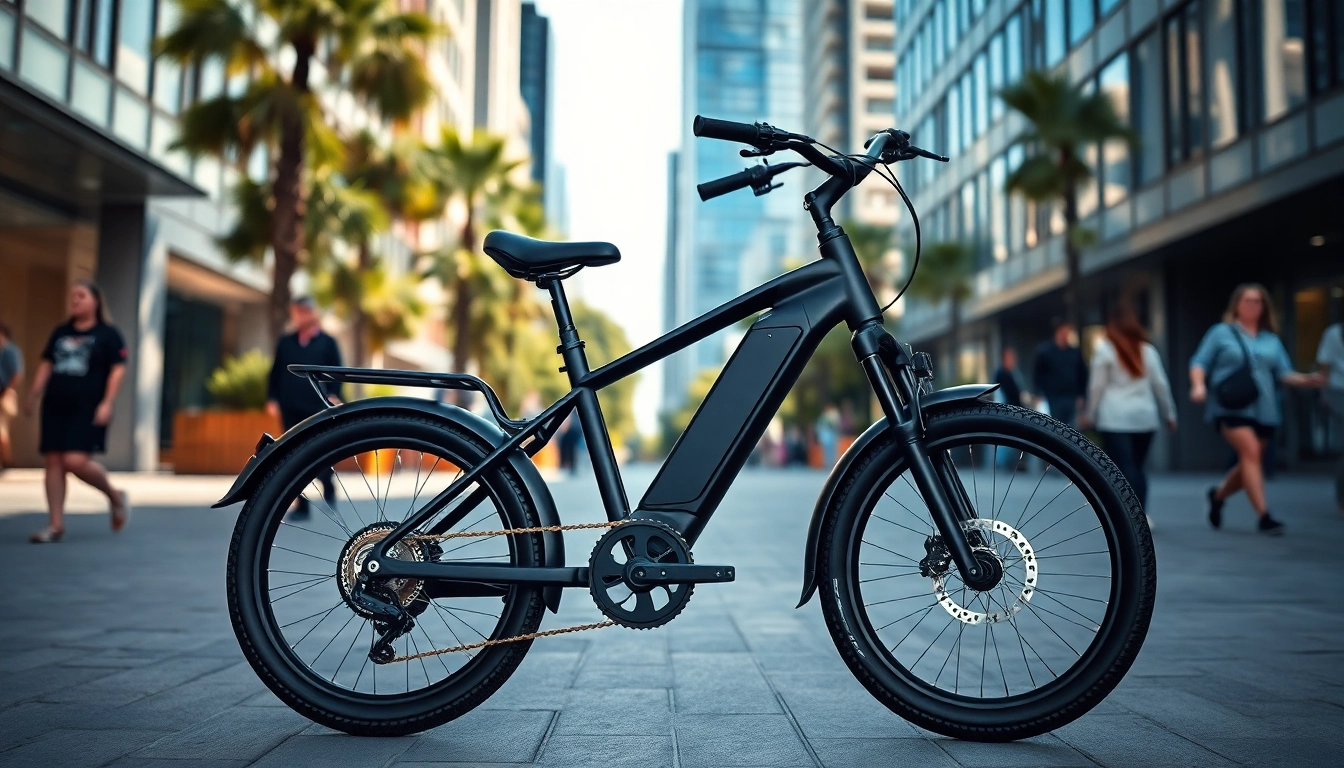 Admire the Talaria XXX Black Edition electric bike showcasing sleek design in an urban environment.