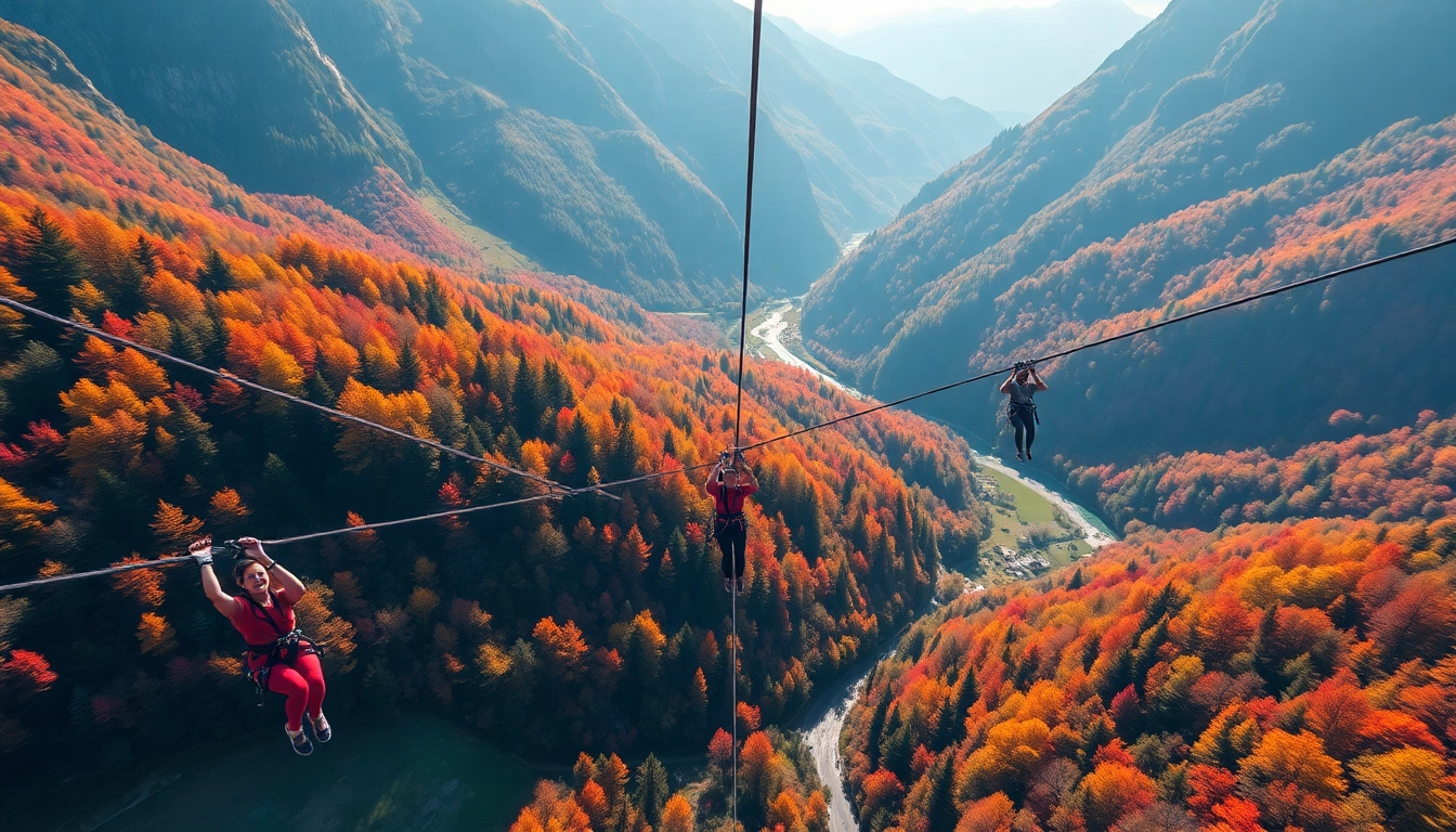 Bovec zipline ponuja adrenalinsko izkušnjo nad slikovito dolino Učja.