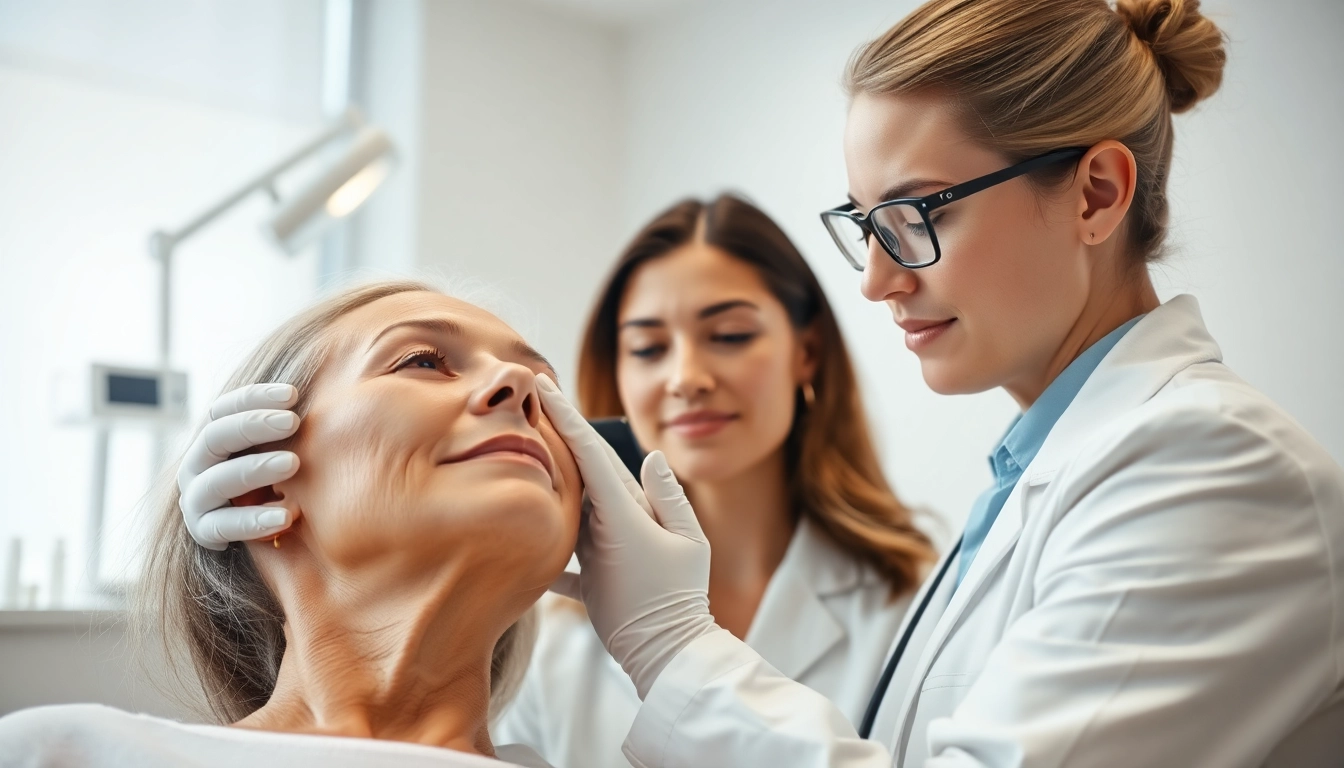 Understand wrinkle treatments with a professional consultation in a modern spa environment.