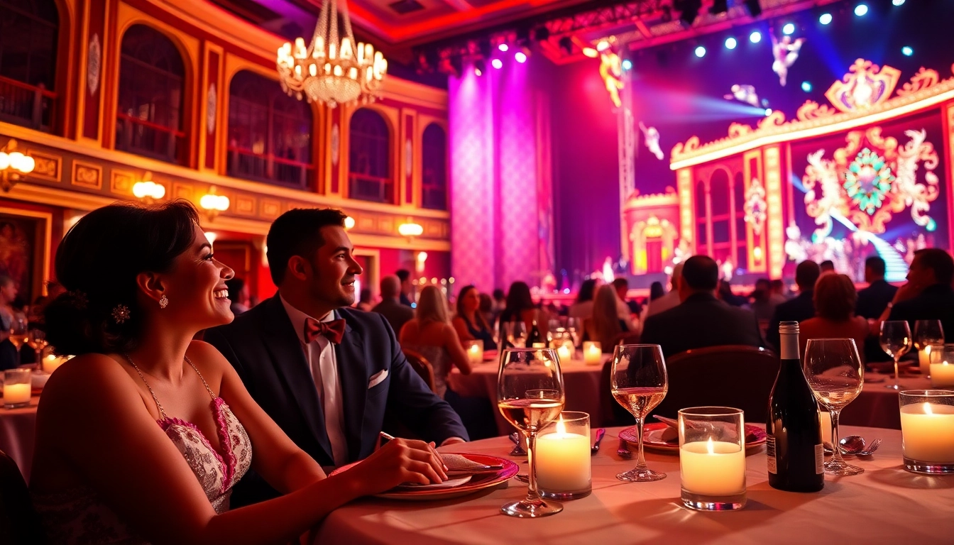 Experience a delightful dinner theatre las vegas performance with captivating shows and delicious cuisine.