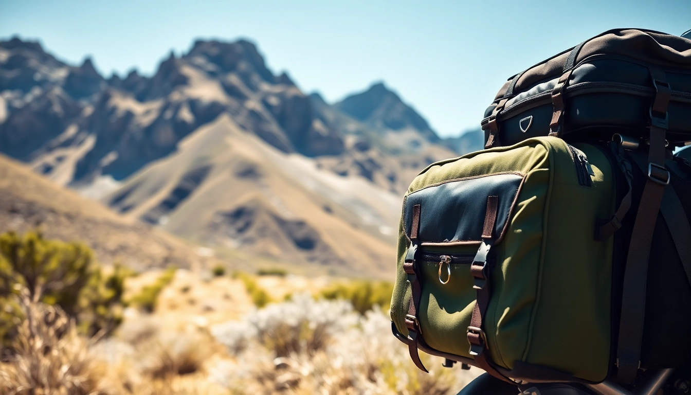 Explore motorcycle soft luggage Australia designed for adventurous riders in stunning landscapes.