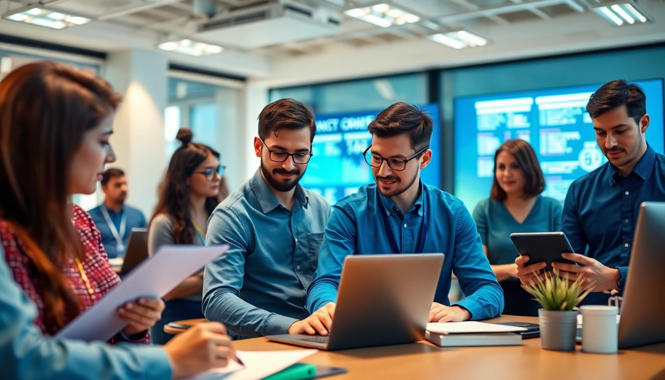 Renew Cisco Certification in a professional environment, showcasing diverse IT professionals actively engaged in learning.