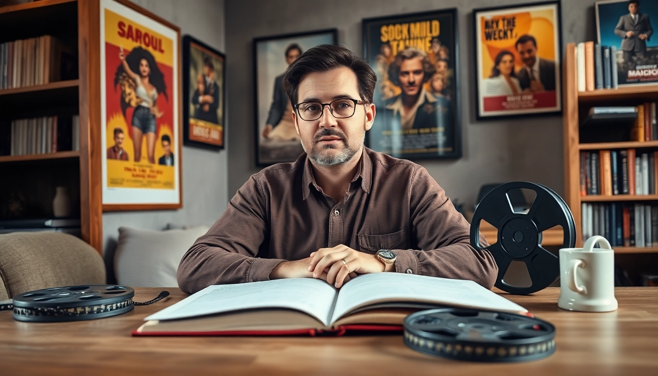 Capture insightful moments at http://everymoviehasalesson.com discussing film lessons with a cozy educator.