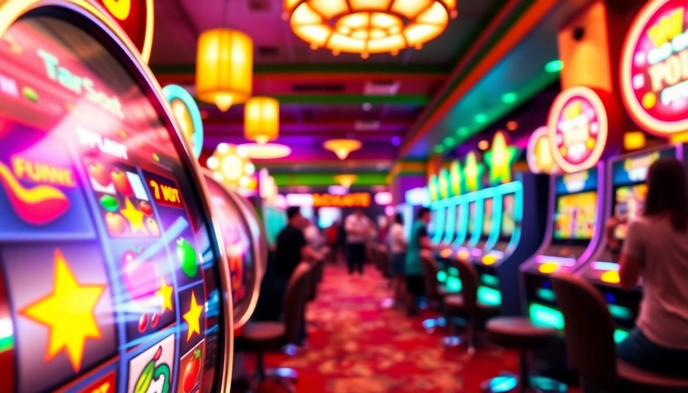 เล่น pgslot ในบรรยากาศคาสิโนที่มีสีสันสดใสและน่าตื่นเต้น