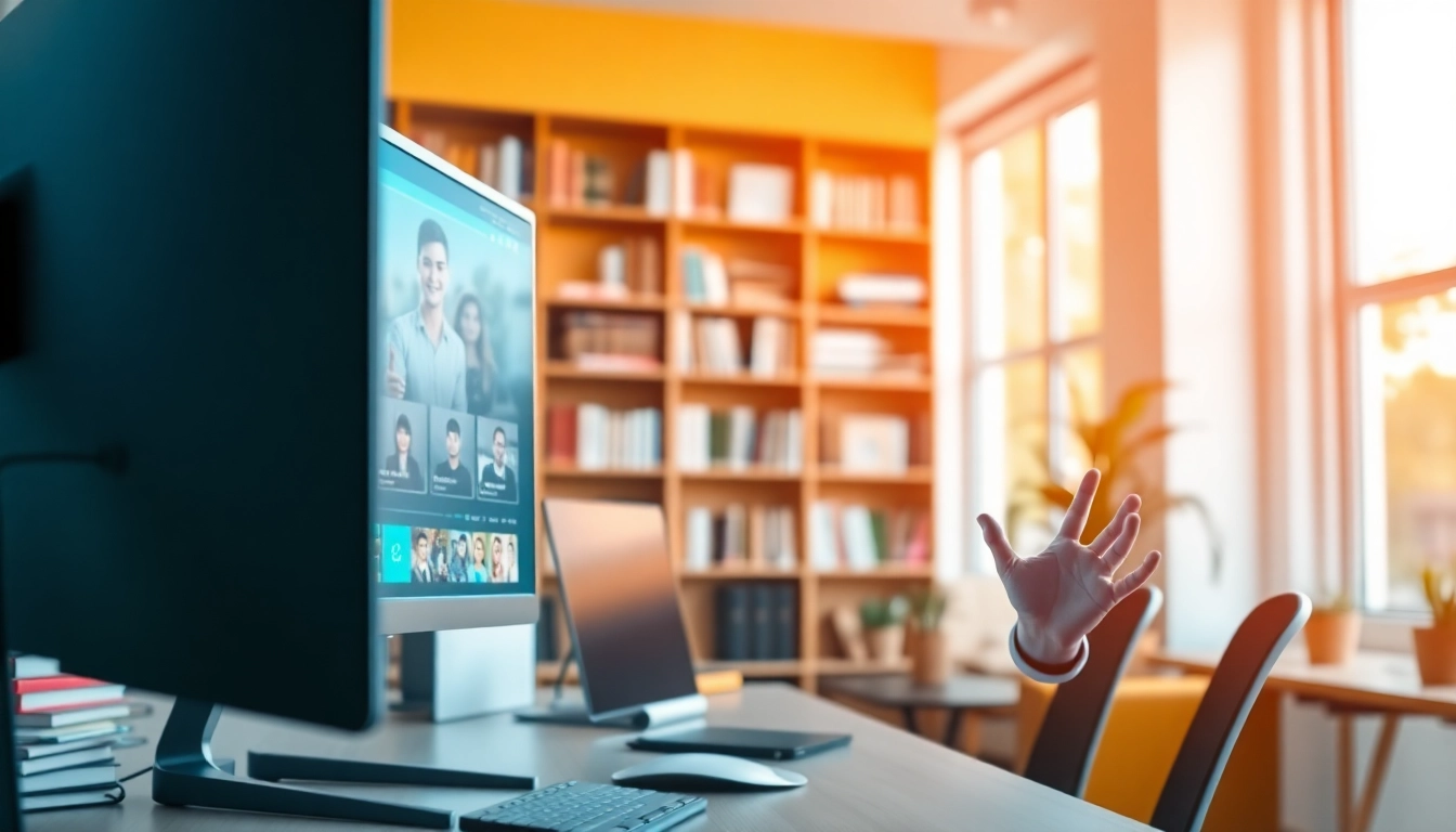 Creating engaging KlingAI Prompts in a vibrant digital workspace environment.