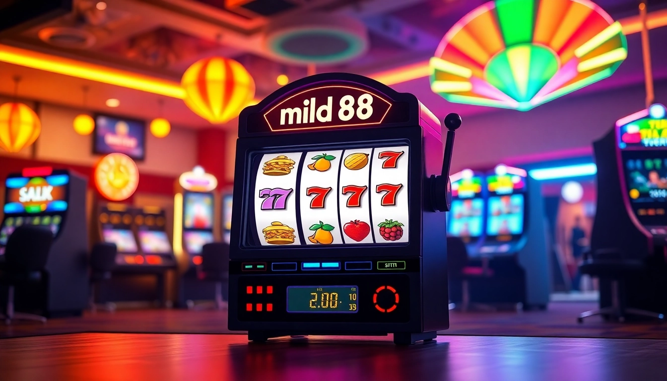 Menangkan di mild88 slot dengan mesin slot yang menyala dan warna-warni yang menarik.