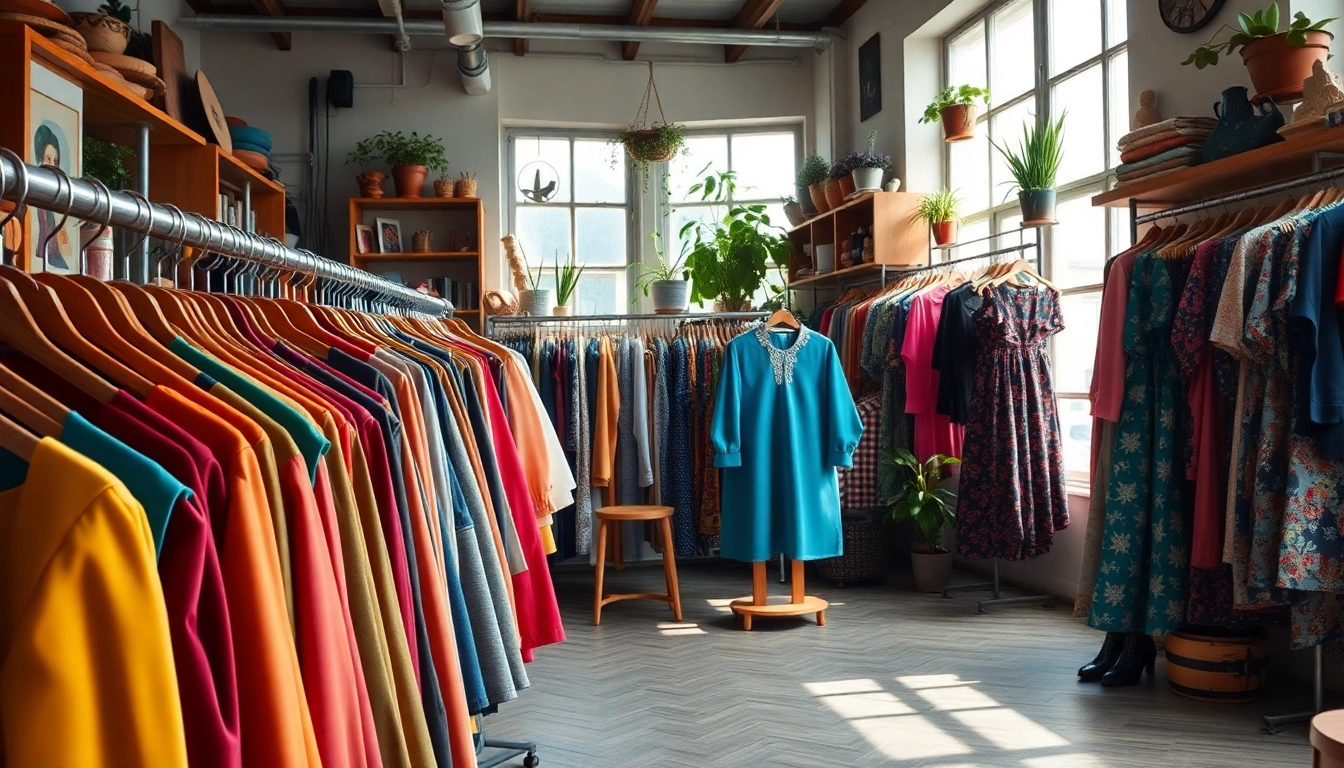 Explore unique vintage items at a second hand store Copenhagen, filled with eclectic styles and warm ambiance.