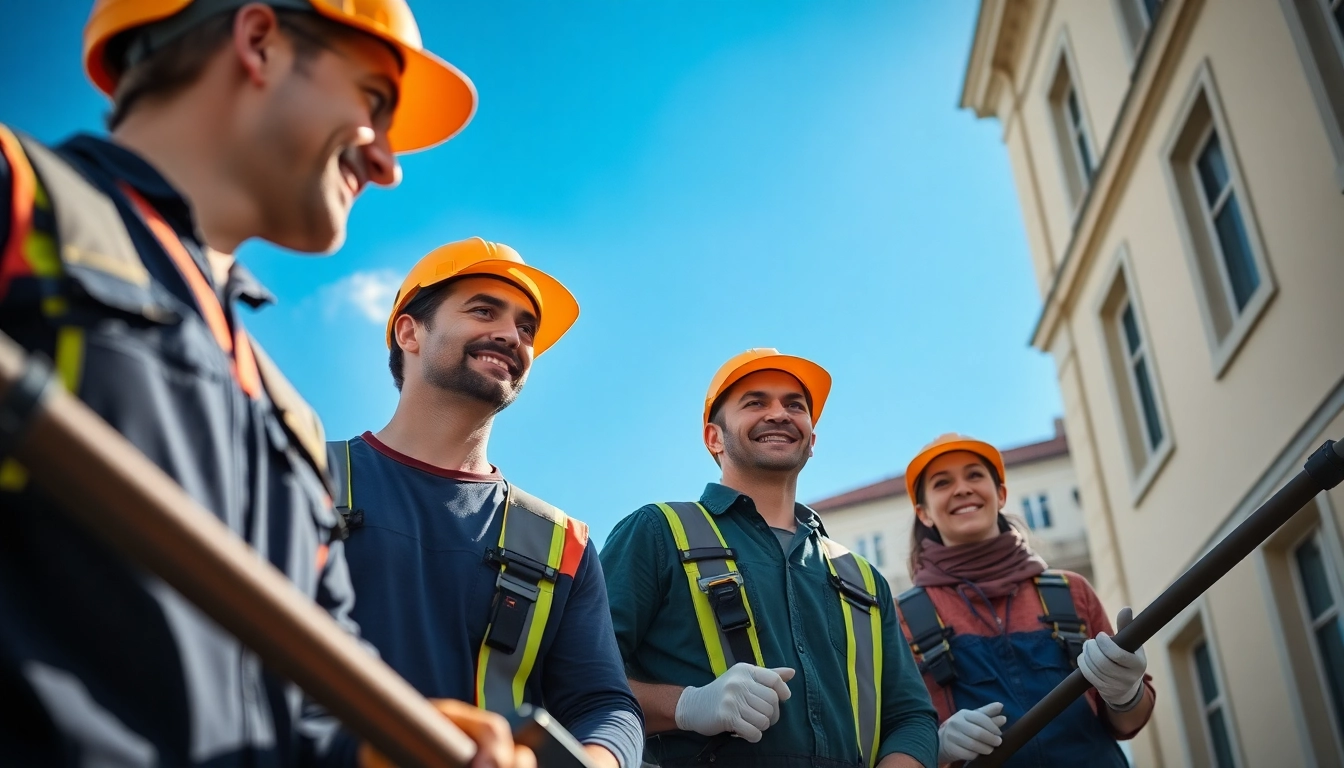 Räumung Wien - Professionelles Team bei der gründlichen Entrümpelung eines Wohnhauses.